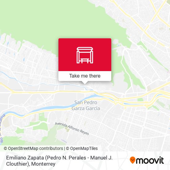 Mapa de Emiliano Zapata (Pedro N. Perales - Manuel J. Clouthier)