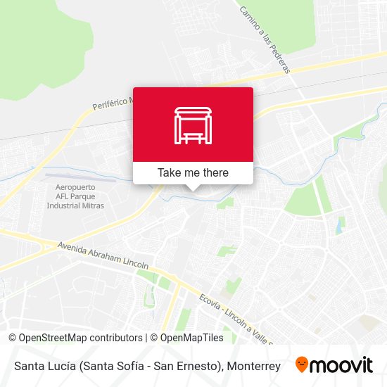 Santa Lucía (Santa Sofía - San Ernesto) map