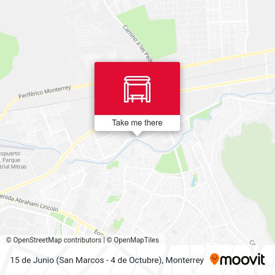 15 de Junio (San Marcos - 4 de Octubre) map