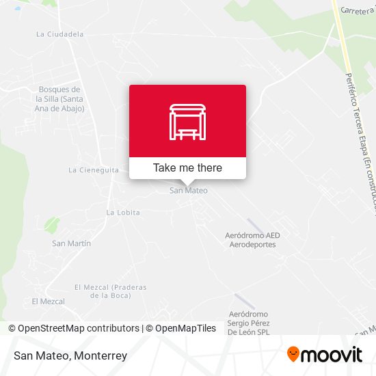 San Mateo map