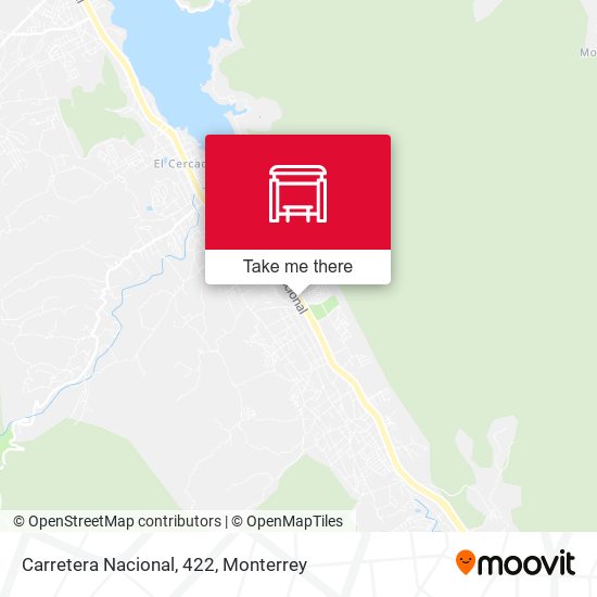 Mapa de Carretera Nacional, 422