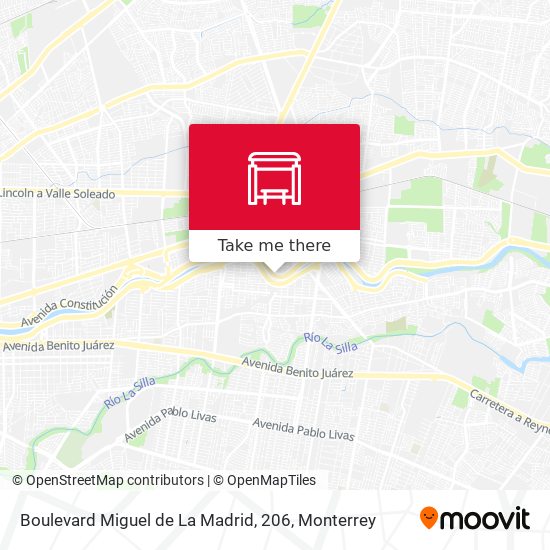 Mapa de Boulevard Miguel de La Madrid, 206