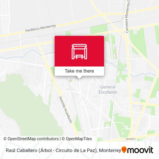 Mapa de Raúl Caballero (Árbol - Circuito de La Paz)