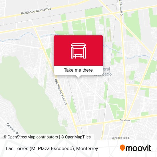 Mapa de Las Torres (Mi Plaza Escobedo)