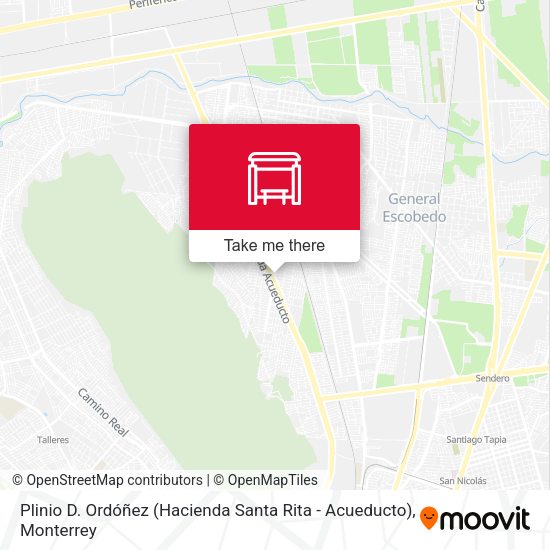 Plinio D. Ordóñez (Hacienda Santa Rita - Acueducto) map
