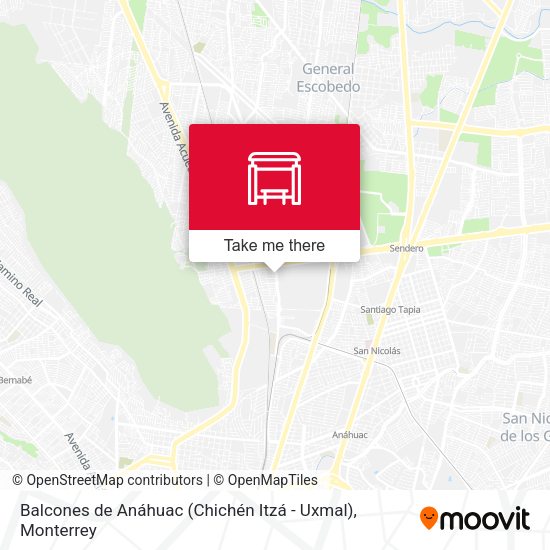 Balcones de Anáhuac (Chichén Itzá - Uxmal) map