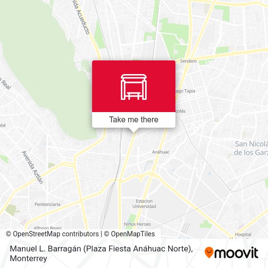Manuel L. Barragán (Plaza Fiesta Anáhuac Norte) map