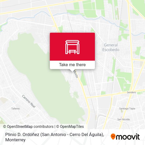 Plinio D. Ordóñez (San Antonio - Cerro Del Águila) map