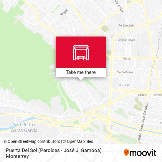 Mapa de Puerta Del Sol (Perdices - José J. Gamboa)