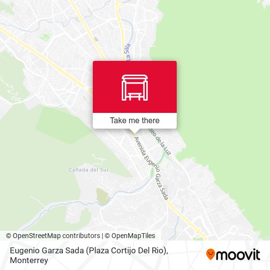 Eugenio Garza Sada (Plaza Cortijo Del Rio) map
