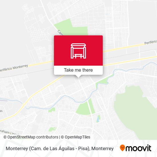 Monterrey (Cam. de Las Águilas - Pisa) map