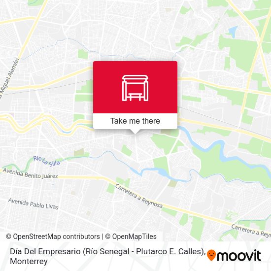 Día Del Empresario (Río Senegal - Plutarco E. Calles) map