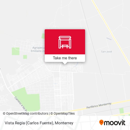 Vista Regia (Carlos Fuente) map