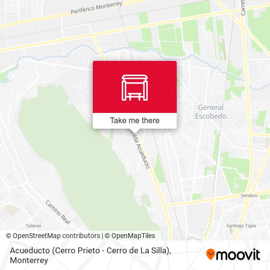 Acueducto (Cerro Prieto - Cerro de La Silla) map
