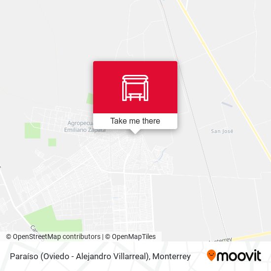 Mapa de Paraíso (Oviedo - Alejandro Villarreal)