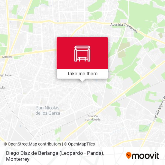 Mapa de Diego Díaz de Berlanga (Leopardo - Panda)