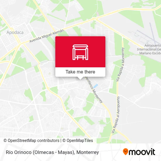 Río Orinoco (Olmecas - Mayas) map