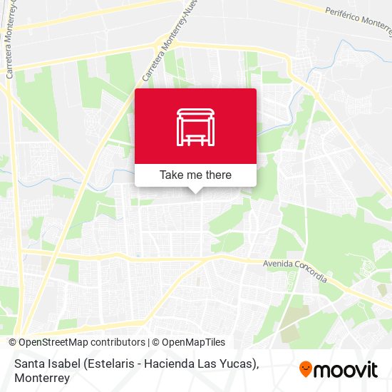 Santa Isabel (Estelaris - Hacienda Las Yucas) map