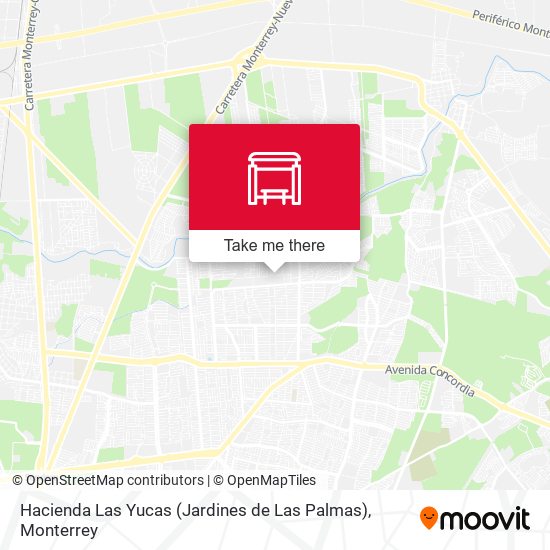 Hacienda Las Yucas (Jardines de Las Palmas) map