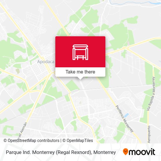 Parque Ind. Monterrey (Regal Rexnord) map