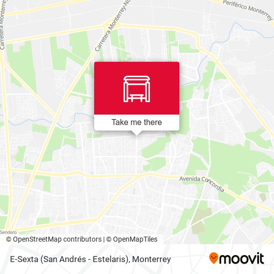 E-Sexta (San Andrés - Estelaris) map