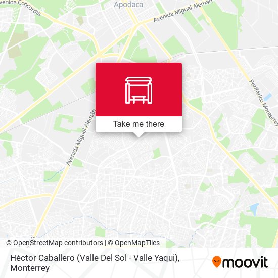 Mapa de Héctor Caballero (Valle Del Sol - Valle Yaqui)