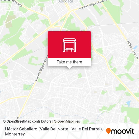 Héctor Caballero (Valle Del Norte - Valle Del Parral) map