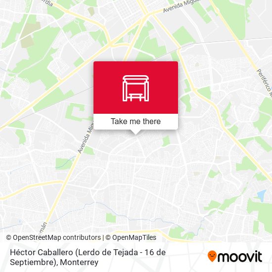 Mapa de Héctor Caballero (Lerdo de Tejada - 16 de Septiembre)