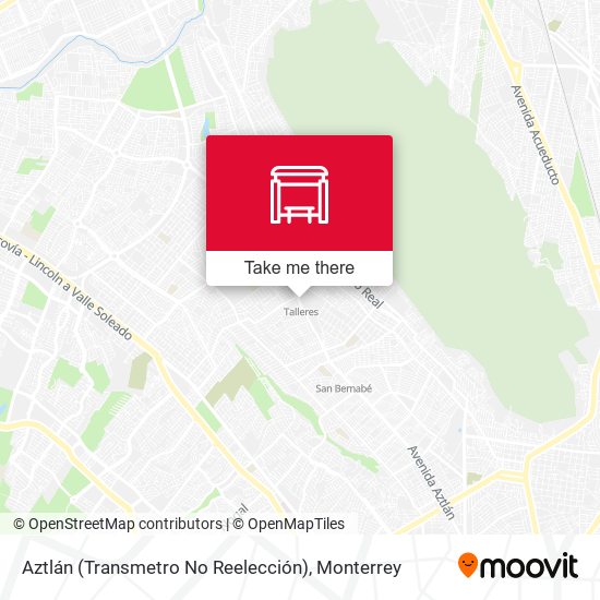Mapa de Aztlán (Transmetro No Reelección)