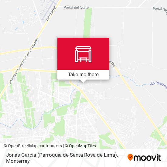 Jonás García (Parroquia de Santa Rosa de Lima) map
