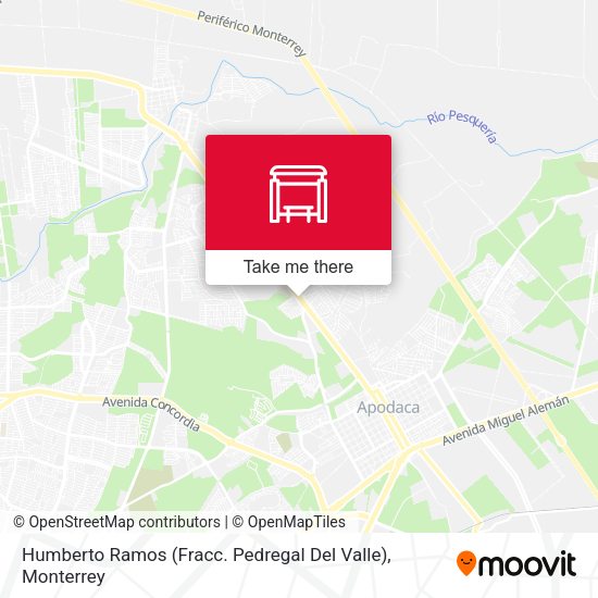 Humberto Ramos (Fracc. Pedregal Del Valle) map