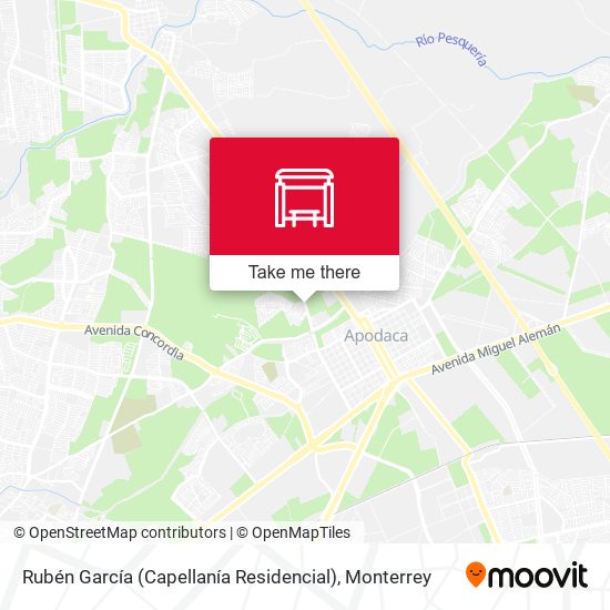 Mapa de Rubén García (Capellanía Residencial)