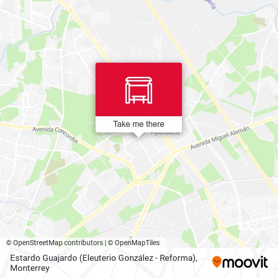 Mapa de Estardo Guajardo (Eleuterio González - Reforma)