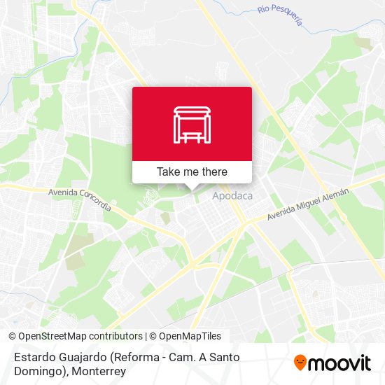 Mapa de Estardo Guajardo (Reforma - Cam. A Santo Domingo)
