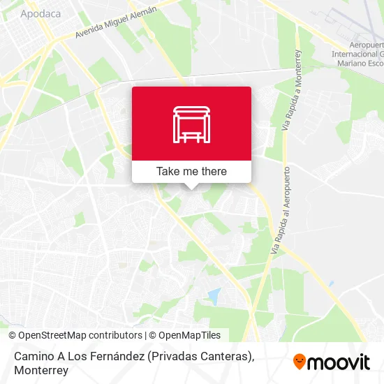 Camino A Los Fernández (Privadas Canteras) map