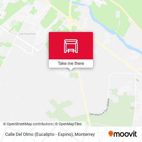 Mapa de Calle Del Olmo (Eucalipto - Espino)
