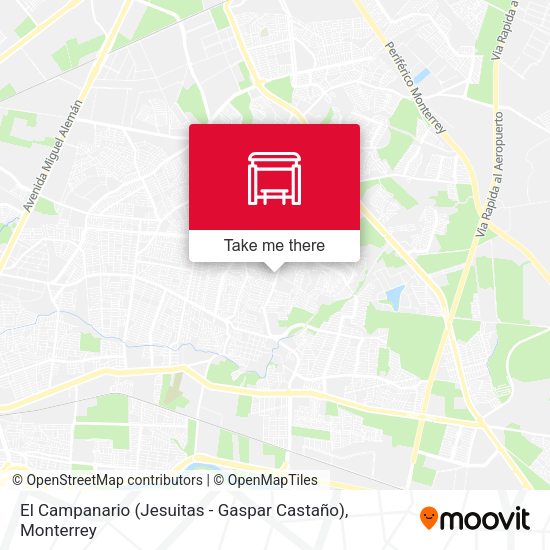 El Campanario (Jesuitas - Gaspar Castaño) map