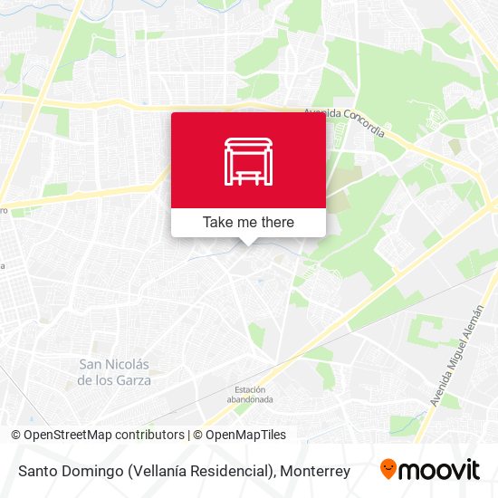 Mapa de Santo Domingo (Vellanía Residencial)