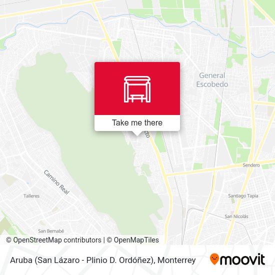 Mapa de Aruba (San Lázaro - Plinio D. Ordóñez)