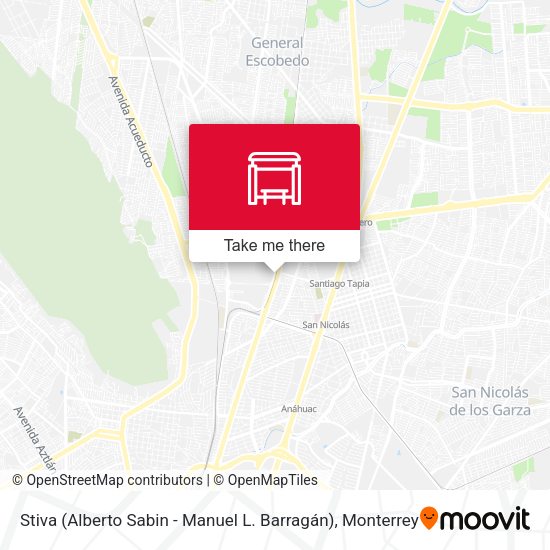 Stiva (Alberto Sabin - Manuel L. Barragán) map