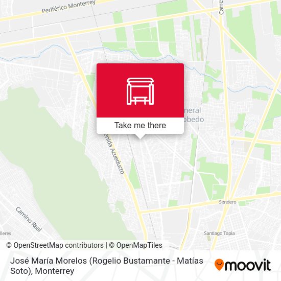 José María Morelos (Rogelio Bustamante - Matías Soto) map