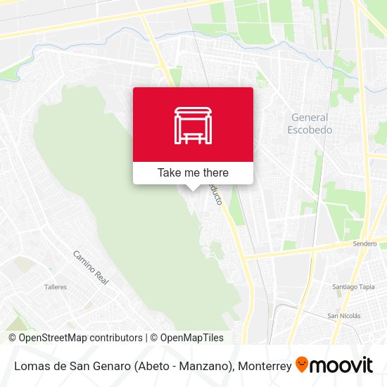 Mapa de Lomas de San Genaro (Abeto - Manzano)