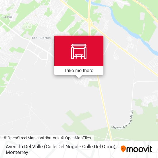 Avenida Del Valle (Calle Del Nogal - Calle Del Olmo) map