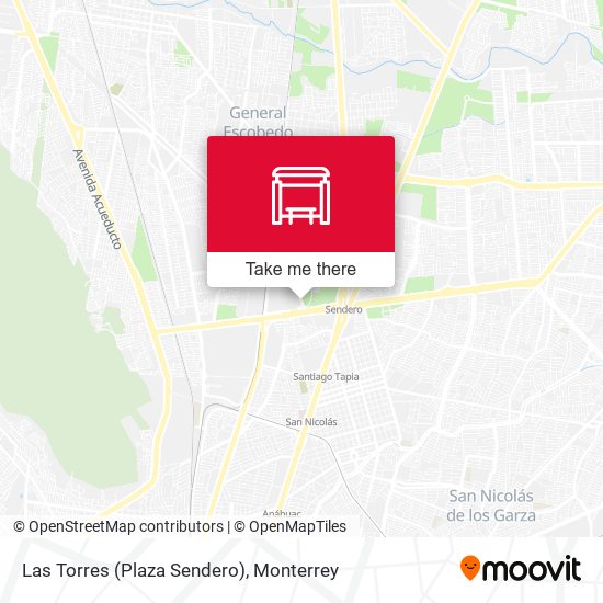 Las Torres (Plaza Sendero) map