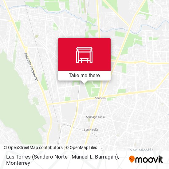 Las Torres (Sendero Norte - Manuel L. Barragán) map