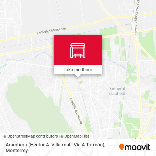 Aramberri (Héctor A. Villarreal - Vía A Torreón) map