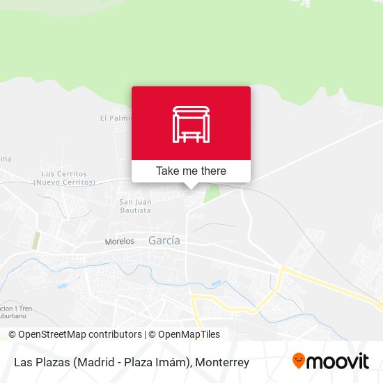 Las Plazas (Madrid - Plaza Imám) map