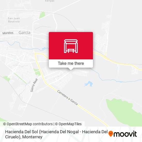 Mapa de Hacienda Del Sol (Hacienda Del Nogal - Hacienda Del Ciruelo)
