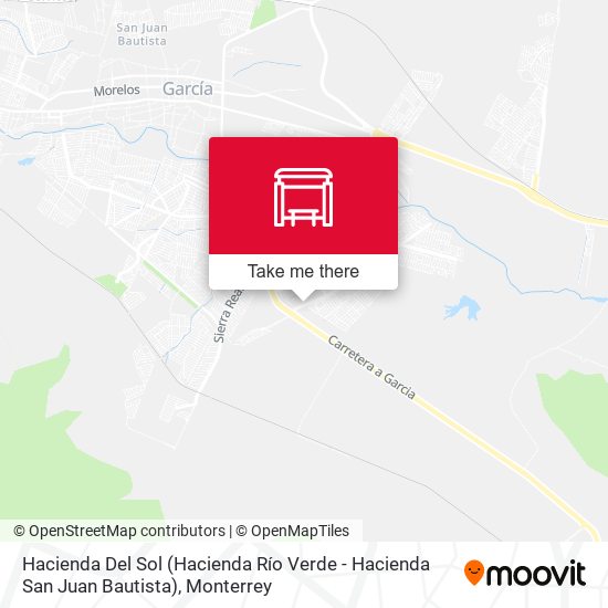 Hacienda Del Sol (Hacienda Río Verde - Hacienda San Juan Bautista) map