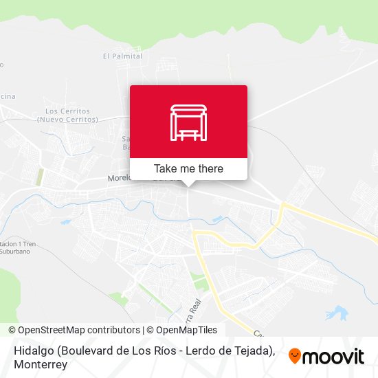 Hidalgo (Boulevard de Los Ríos - Lerdo de Tejada) map